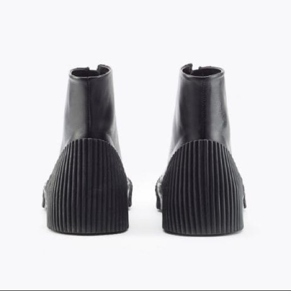 3.1 Phillip Lim black zip up Lela combat lugged platform ankle boots - Picture 13 of 13